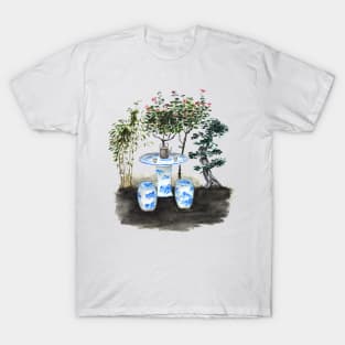 Ancient Oriental garden T-Shirt